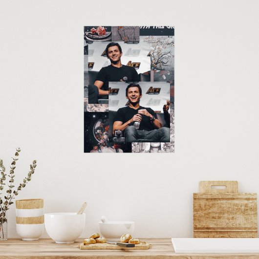 Tom Holland Poster (Küche)