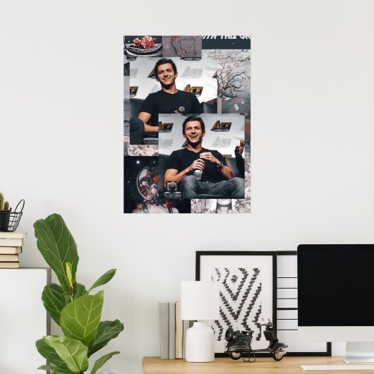 Tom Holland Poster (Heimbüro)