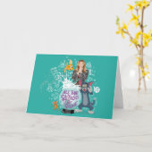 Tom & Jerry - alles, was Glitzer nicht sind Goldie Karte (Gelbe Blume)