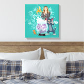 Tom & Jerry - alles, was Glitzer nicht sind Goldie Leinwanddruck (Insitu (Schlafzimmer))