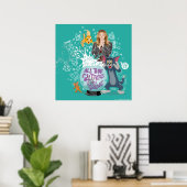 Tom & Jerry - alles, was Glitzer nicht sind Goldie Poster (Heimbüro)