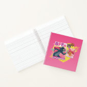 Tom & Jerry Beste Freundinnen Foto Emoji Collage Notizblock (Innenseite)