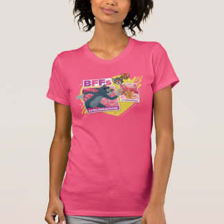Tom & Jerry Beste Freundinnen Foto Emoji Collage T-Shirt