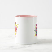 Tom & Jerry Beste Freundinnen Foto Emoji Collage Tasse (Zentrum)