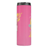 Tom & Jerry Beste Freundinnen Foto Emoji Collage Thermosbecher (Rückseite)