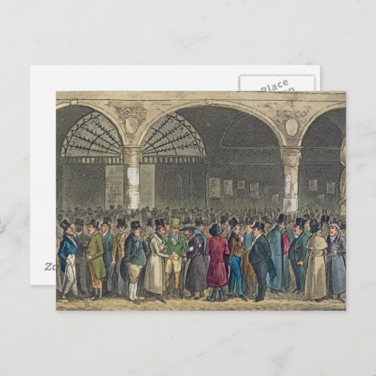 Tom & Jerry besuchen die Börse, von "Lif Postkarte (Vorne/Hinten)