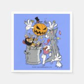 Tom & Jerry | Boo an Tom Serviette (Vorderseite)