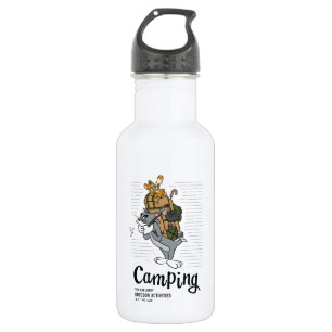 Tom & Jerry Camping Edelstahlflasche