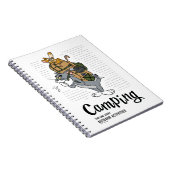 Tom & Jerry Camping Notizblock (Rechte Seite)