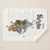 Tom & Jerry Camping Sherpadecke (Vorderseite (Horizontal))