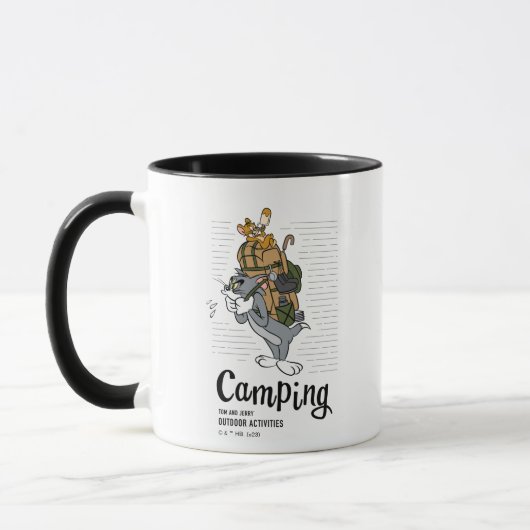 Tom & Jerry Camping Tasse (Links)