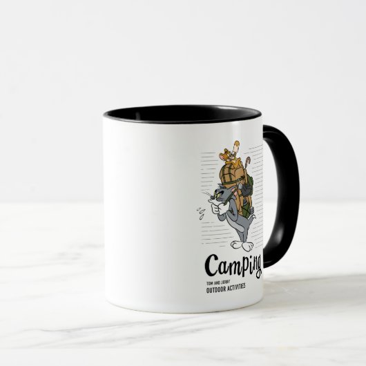 Tom & Jerry Camping Tasse (VorderseiteRechts)