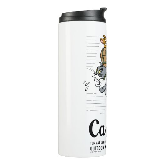 Tom & Jerry Camping Thermosbecher (Nach links gedreht)