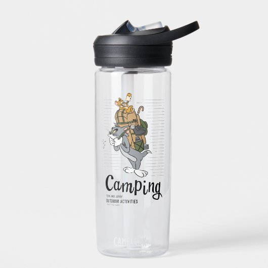 Tom & Jerry Camping Trinkflasche (Links)