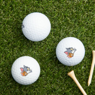 Tom & Jerry Cartoon Crew Socks | Lustige klassisch Golfball