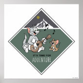 Tom & Jerry "Es ist Zeit für Abenteuer" Poster (Vorne)