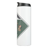 Tom & Jerry "Es ist Zeit für Abenteuer" Thermosbecher (Nach rechts gedreht)