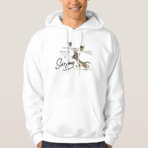 Tom & Jerry "Es ist Zeit zum Surfen" Hoodie