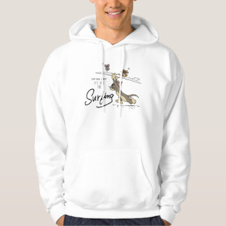 Tom & Jerry "Es ist Zeit zum Surfen" Hoodie