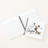 Tom & Jerry "Es ist Zeit zum Surfen" Notizblock (Innenseite)