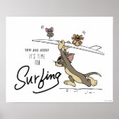 Tom & Jerry "Es ist Zeit zum Surfen" Poster (Vorne)
