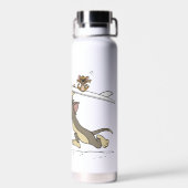 Tom & Jerry "Es ist Zeit zum Surfen" Trinkflasche (Rückseite)