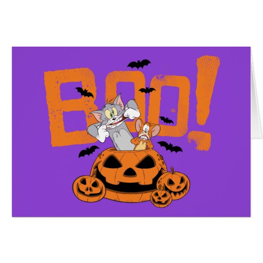 Tom & Jerry | Frohe Halloween Boo (Vorderseite (Horizontal))