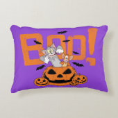 Tom & Jerry | Frohe Halloween Boo Dekokissen (Vorderseite)