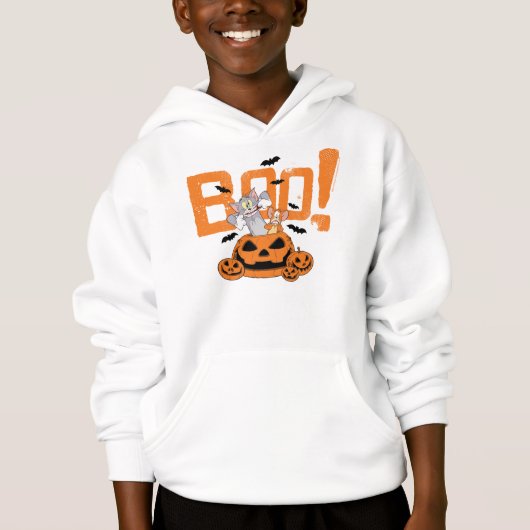 Tom & Jerry | Frohe Halloween Boo Hoodie (Vorderseite)