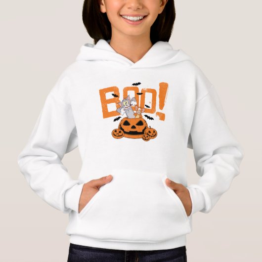 Tom & Jerry | Frohe Halloween Boo Hoodie (Vorderseite)