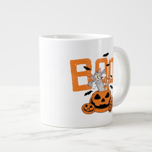 Tom & Jerry | Frohe Halloween Boo Jumbo-Tasse (Vorderseite Rechts)