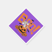 Tom & Jerry | Frohe Halloween Boo Serviette (Ecke)