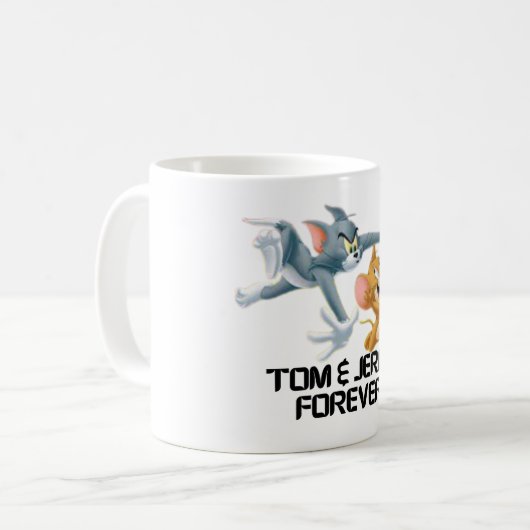 Tom & Jerry für immer Tasse Design (Vorderseite Links)