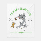 Tom & Jerry Golfing Club 1940 Fleecedecke (Vorderseite)