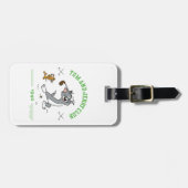 Tom & Jerry Golfing Club 1940 Gepäckanhänger (Vorderseite horizontal)