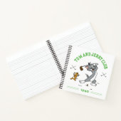 Tom & Jerry Golfing Club 1940 Notizblock (Innenseite)