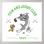Tom & Jerry Golfing Club 1940 Poster (Vorne)