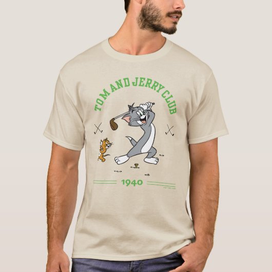 Tom & Jerry Golfing Club 1940 T-Shirt (Vorderseite)