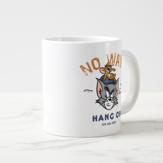 Tom & Jerry Golfing "No Way" Jumbo-Tasse (Vorderseite Rechts)