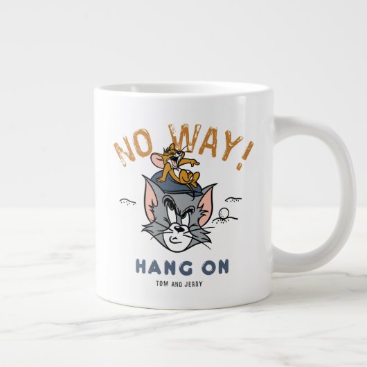 Tom & Jerry Golfing "No Way" Jumbo-Tasse (Rechts)