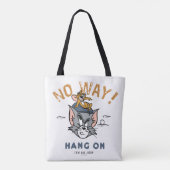 Tom & Jerry Golfing "No Way" Tasche (Rückseite)
