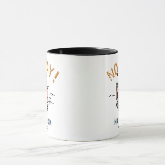 Tom & Jerry Golfing "No Way" Tasse (Zentrum)