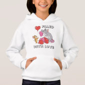Tom & Jerry Inflate Valentine Heart Balloons Hoodie (Vorderseite)
