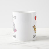 Tom & Jerry Inflate Valentine Heart Balloons Jumbo-Tasse (Vorderseite)