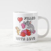 Tom & Jerry Inflate Valentine Heart Balloons Jumbo-Tasse (Rechts)