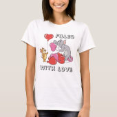Tom & Jerry Inflate Valentine Heart Balloons T-Shirt (Vorderseite)