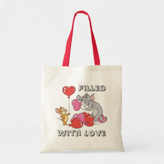 Tom & Jerry Inflate Valentine Heart Balloons Tragetasche