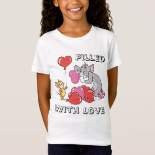 Tom & Jerry Inflate Valentine Herzballone T-Shirt