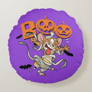 Tom & Jerry   Jerry ist SO Beängstigend Rundes Kissen