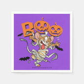 Tom & Jerry | Jerry ist SO Beängstigend Serviette (Vorderseite)